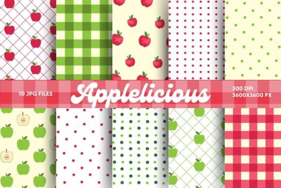 Applelicious Backgrounds: A Fresh Take on Digital Design