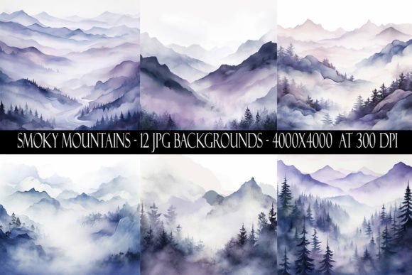 Authentic Atmosphere: Smoky Mountain Backgrounds