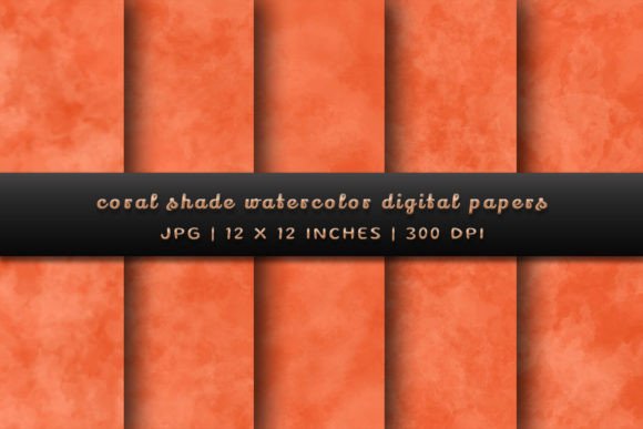 Coral Shade Watercolor Backgrounds: A Designer's Guide to Elegant Digital Assets