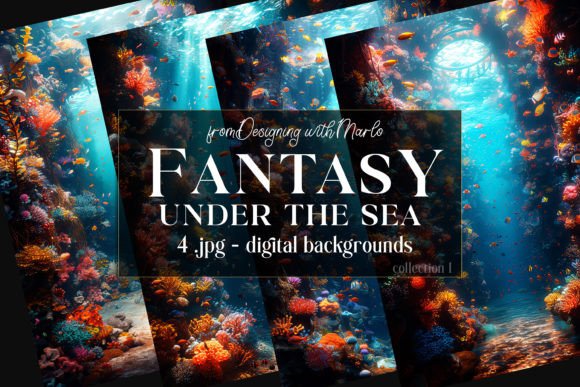 Dive Deep: Using Atlantis Under Sea Fantasy Backgrounds 4
