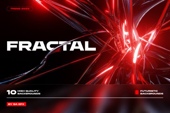 Elevate Your Projects with Abstract Fractal Backgrounds