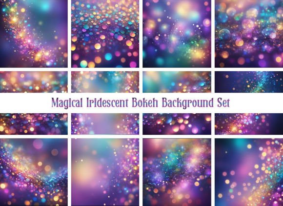 Magical Iridescent Bokeh Backgrounds: Elevate Your Visuals