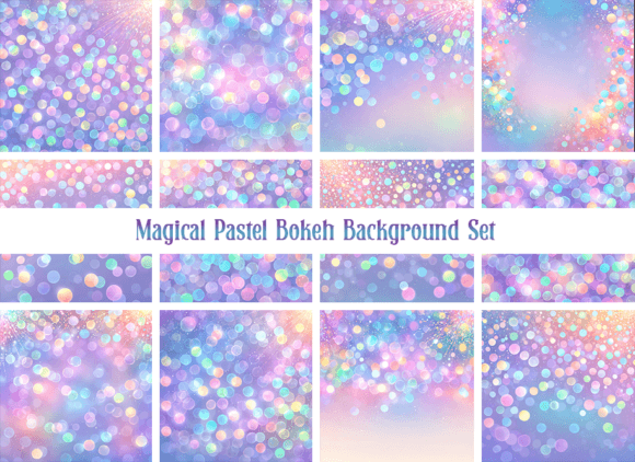 Magical Pastel Bokeh Backgrounds: Elevate Your Designs